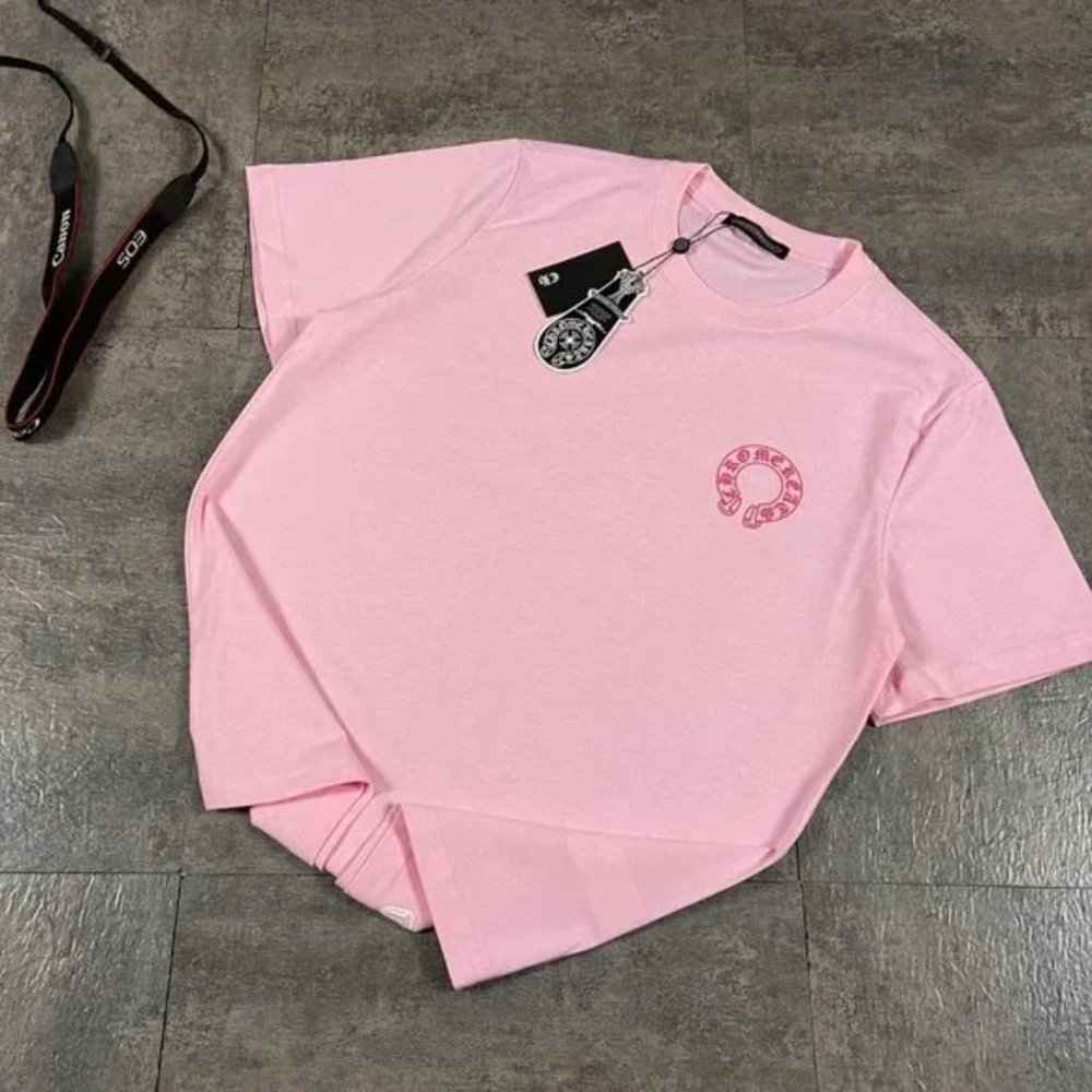 Pink Chrome Hearts T-shirt - Picture 2 of 5